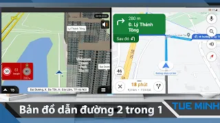 Cach su dung ban do hieu qua nhat tren xe o to voi Vietmap S2 va Google Map