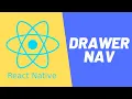 React Native Drawer Navigator Tutorial
