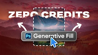 No Credits, Infinite Resolution – I HACKED Photoshop's Gen Fill