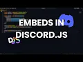 How to Make a Discord Bot Using Discord js Part 3 Create Beautiful Embeds 2025