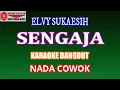 Download Lagu KARAOKE DANGDUT SENGAJA - ELVY SUKAESIH (COVER) NADA COWOK