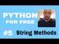 Learn Python for High Paying Job Free Course string methods