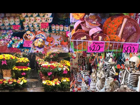 Download MP3 Recorrido Mercado Jamaica/Artículos de temporada,flores,dulces,fruta y más.