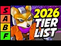 THE 2026 SMASH BROS MELEE TIER LIST New Changes