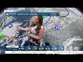 Strong winds kick off the week two rain chances on the way