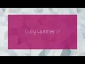 Lucy Hubbard - appearance