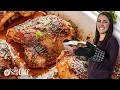 Crispy Oven Baked Chicken Thighs
