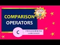 COMPARISON OPERATORS IN C LANGUAGE
