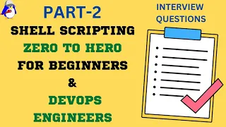 Shell Scripting for DevOps Zero 2 Hero Part-2 Shell Scripting Interview Q A