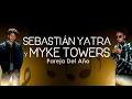Sebastián Yatra, Myke Towers - Pareja Del Año (Letra/Lyrics)