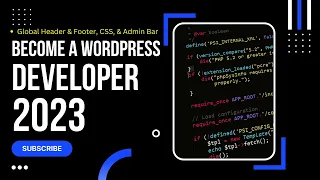 Add Global Header and Footer CSS and Admin Bar to Custom WordPress Theme Explain Custom WP Theme