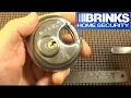 80 Brinks R70 Maximum Security Disc Padlock Picked Open