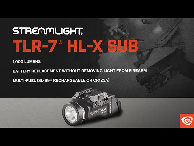 ไฟฉายติดปืน Streamlight TLR-7 HL-X Sub USB