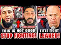 Khamzat BREAKS SILENCE on ALTERCATION FOOTAGE UFC 332 CO-MAIN EVENT LEAKED Dana White CALLED OUT