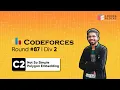 Educational Codeforces Round 87 1354 C2 Not So Simple Polygon Embedding Competitive Coding
