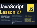 JavaScript Lesson 27 Default Parameters Optional Chaining Nullish Coalescing ES6 Features