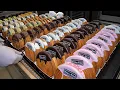 A dessert loved by French royalty 144-layer pastry cream croissant korean street food