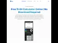 How to Get a FREE TI-84 Calculator Online in 2026 Works on Mobile