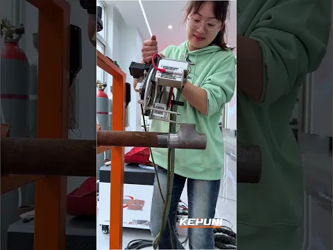 KEPUNI Open Orbital Welding System - Carbon steel pipeline welding