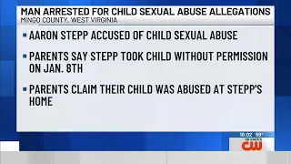 Man arrested for child sexual abuse allegations