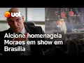 Download Lagu Alcione homenageia Alexandre de Moraes em show em Brasília: 'Ele é amado'