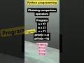Pythons programming Chaining comparison operators computer basic tricks languagefacts