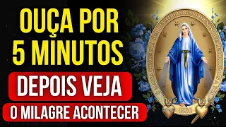 NOSSA SENHORA DAS GRAÇAS I Por uma Causa URGENTE e IMPOSSÍVEL. Oração da manhã. Medalha milagrosa