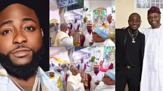 video see what davido was caught on camera doing with gov adeleke during