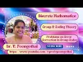 14 Coding Theory Problems - Group Theory and Coding Theory