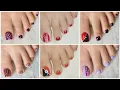 Best Foot Nail Art Beautiful toe nail designs compilation 2023 Natural nails Nail Delights