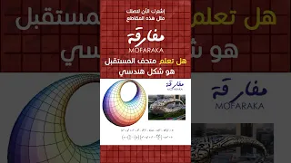 هل تعلم بأن شكل متحف المستقبل هو جسم رياضي 