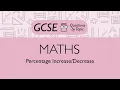 Percentage Higher - Q4 Maths GCSE PMT Education