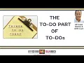 AD and a To-Do List What it Looks Like to Get Things Done AD Coach Jeff Copper