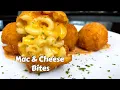FRIED MAC CHEESE BITES Easy Delicious Appetizer Recipe