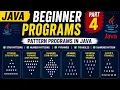 Java Programs Part 4 Star Patterns Number Patterns Pyramid Diamond Patterns Tech Margadarshi