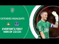 TOFFEES FIRST WIN Doncaster Rovers v Everton Carabao Cup extended highlights