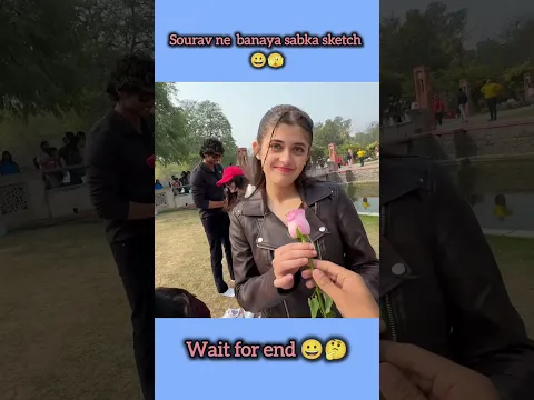 Sourav ne banaya sabka sketch ππ€//#souravjoshivlogs #shorts #youtubeshorts