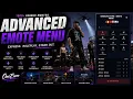 1E Advanced Emote Menu for FiveM 1500 Emotes Overhead Status Emoji QBCore Qbox ESX