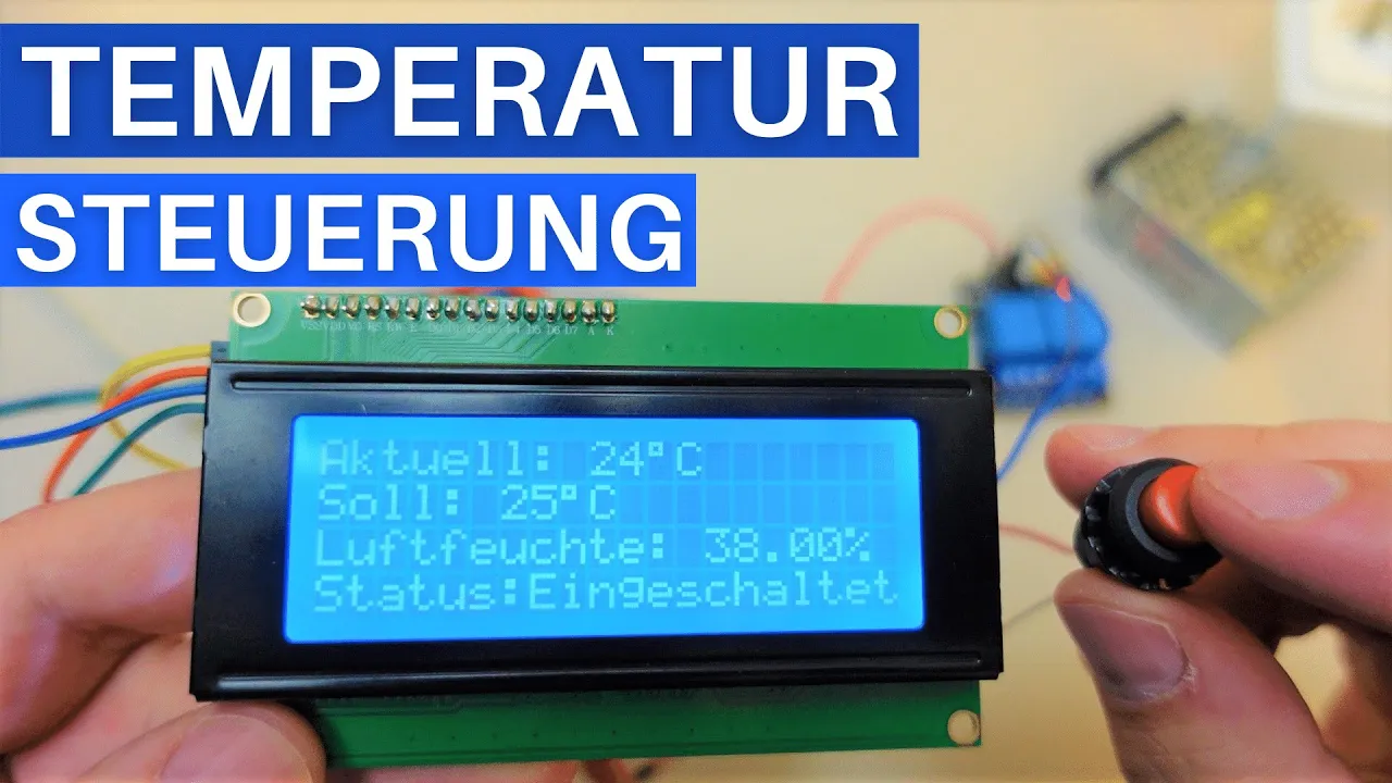 Temperatursteuerung mit einem Arduino selber bauen