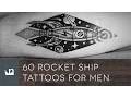 60 Rocketship Tattoos For Men