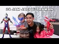 24 JAM JADI ULTRAMAN 😂