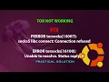 UBUNTU FIX PERROR torsocks 16007 socks5 libc connect Connection refused