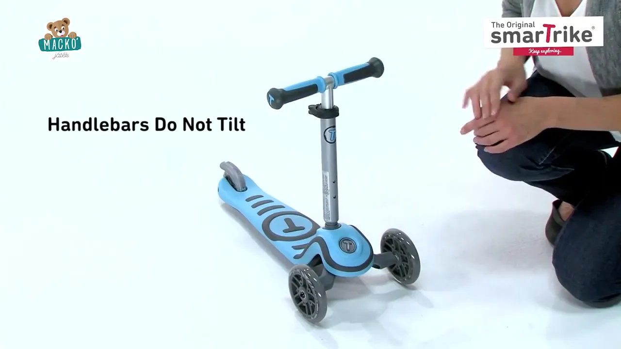 Koloběžky tříkolové - Koloběžka a odrážedlo T1 smarTrike - 4