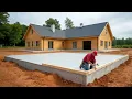 Lagu Voordelig huis in 10 dagen met behulp van nieuwe technologie | Het volledige bouwproces