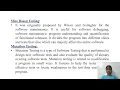 Software Testing - 21IS63
