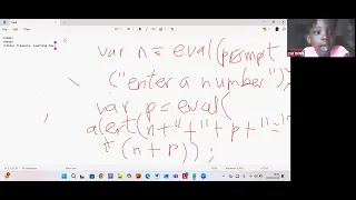 Learning JS eval function with the girls