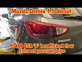 Mazda P049B EGR B insufficient flow detected Exhaust pressure pipe replacement