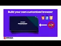 HTML CSS Javascript How to Build a Customerizable Browser