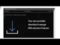 Python Project File Download Manager
