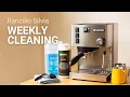 Weekly Cleaning on the Rancilio Silvia